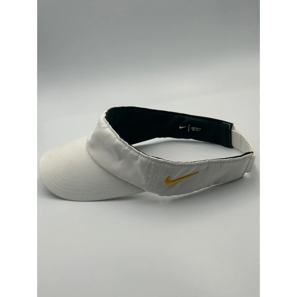 Nike Iowa State Cyclones Visor White Dri-FIT Adjustable Hat NCAA B1038